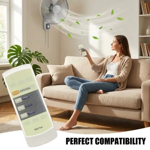 Подходит для дистанционного управления вентилятором Panasonic Roxy KDK