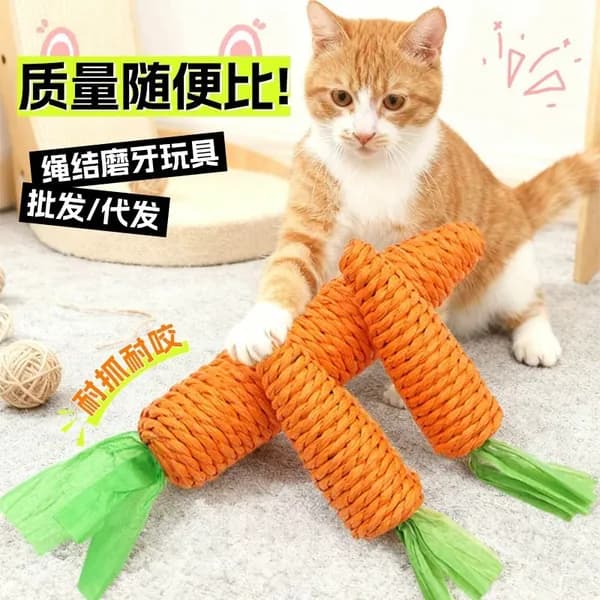 Любимая морковная игрушка