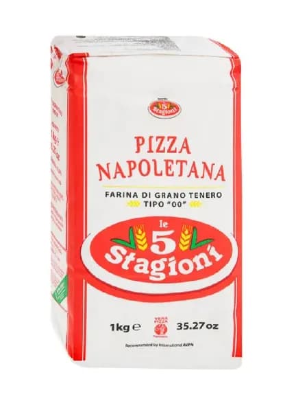 Мука Le 5 Stagioni из мягких сортов пшеницы Пицца Наполетана, 1000 г, Италия