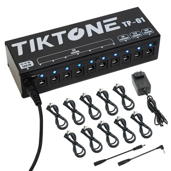 Блок питания для педалей гитарных эффектов TP-01 Power Supply