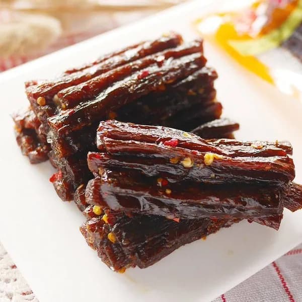 Острая соевая лапша со вкусом чеснока и голубя, пикантная закуска из соевого мяса, ретро-лакомство на каждый день