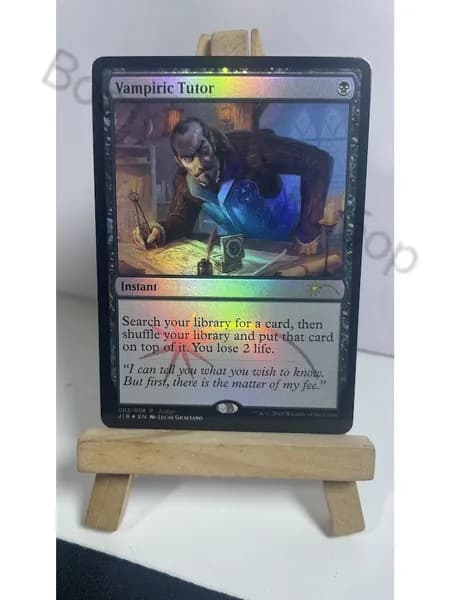 Эксклюзив Magic: 12 версий Vampiric Tutor (ретро/фольга), Earthcraft + судейская версия 2000 + чехол в подарок