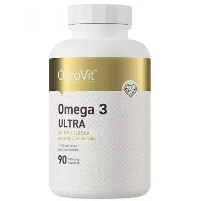 Омега 3 жирные кислоты Ostrovit Omega 3 Ultra 90 капс