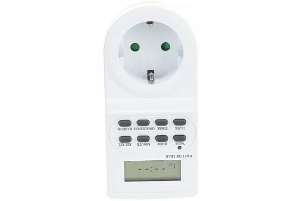 Розетка с таймером, недельная электронная, мощность 3500W/16A FERON TM22/61925 23205