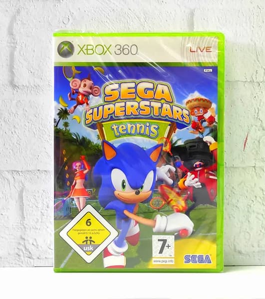 Sega Superstars TENNIS Английский язык Видеоигра на диске Xbox 360. Товар уцененный