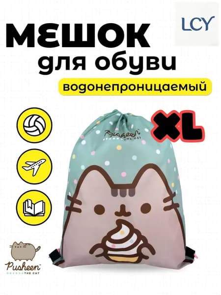 Мешок для обуви. Pusheen