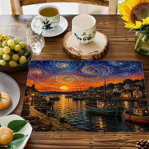 Салфетка сервировочная Искусственные материалы 32x42см, 1шт.