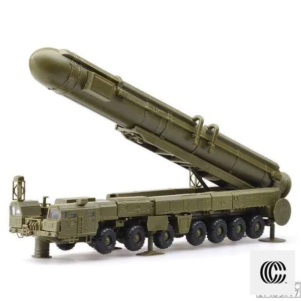 Сборная модель пусковой установки МБР 1:72, темно-зеленый