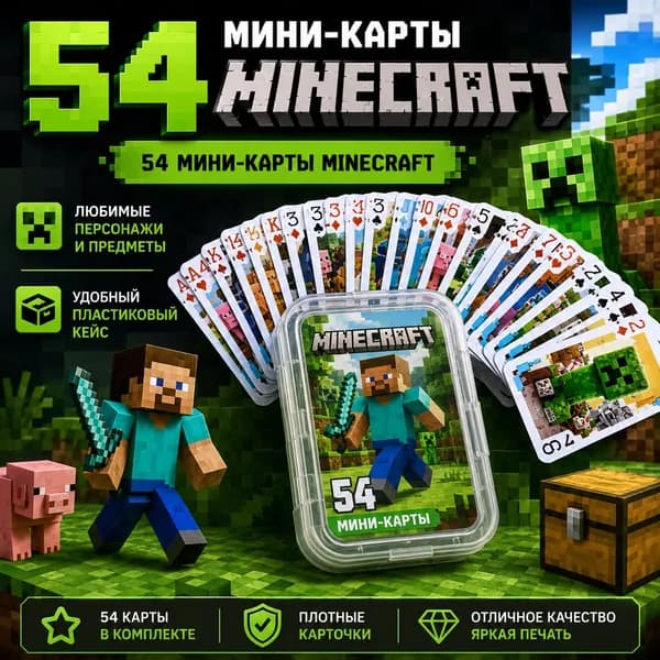 Карты игральные мини размер