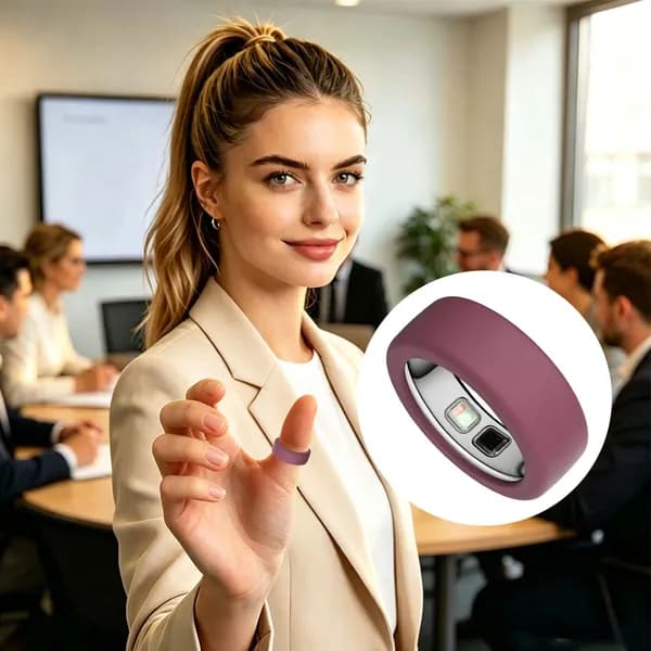 Чехол из силикона для кольца Oura Ring 5, размер M (10 13), 3 шт., белый, розовый, бордовый