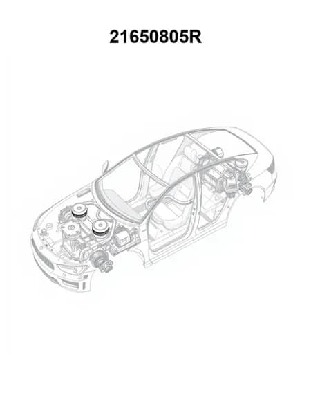 21650805R, Амортизатор Febest