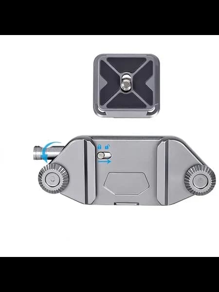 Пряжка быстросъемная XPD-2 Titanium color, серая
