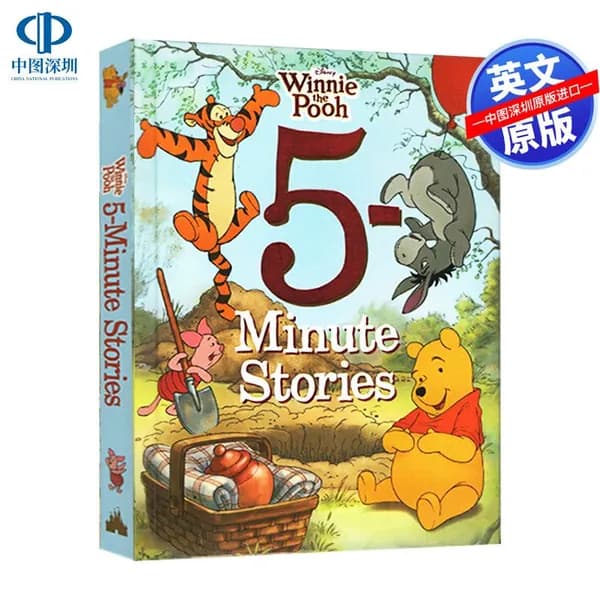 Печатная книга Disney 5-Minute Winnie the Pooh 5 minutes Stories