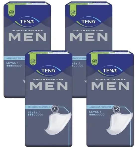 Tena Men Level 1 Light Прокладки урологические для мужчин 3 капли, 300 мл, 96 штуки