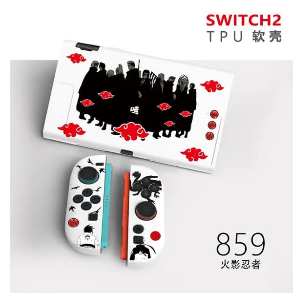 Защитный чехол для Switch 2-го поколения, мягкий чехол из ТПУ, матовый цветной чехол.