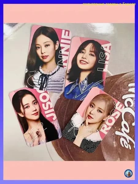 Фотокарточки BLACKPINK (Автограф-сессия, Коллекционные, Эксклюзивный дизайн)