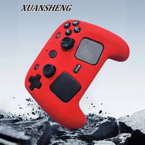 Силиконовый чехол для Steam Controller 2, красный