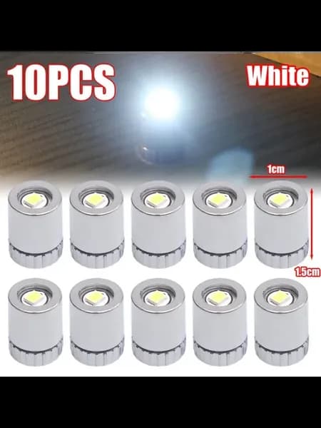 Набор миниатюрных светодиодных лампочек Light Beads 10Pcs Wh