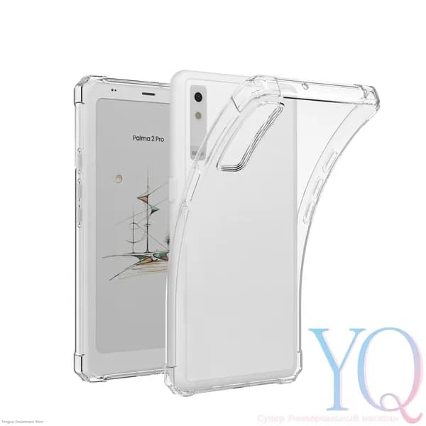 Чехол задняя-панель-накладка-бампер MyPads для электронной книги ONYX BOOX Palma 2 Pro, с усиленной защитой углов, противоударный, прозрачный. MyPads