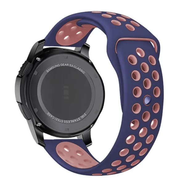 Силиконовый ремешок для часов 20мм / Браслет для смарт часов Xiaomi Amazfit Samsung Honor Huawei