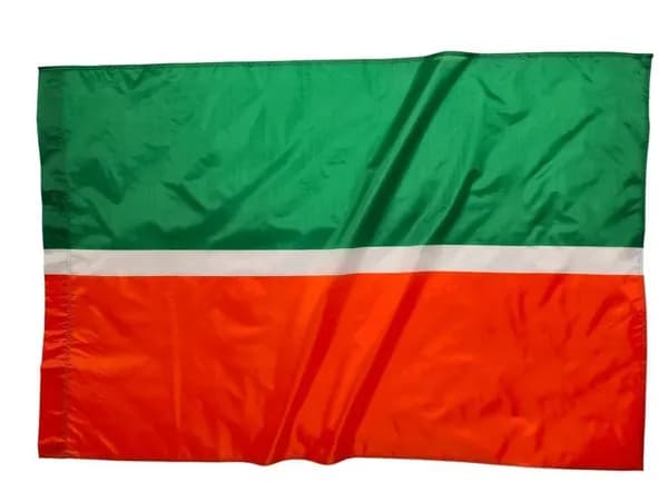 Татарстан триколор, национальный фон, праздничный баннер для декора помещений и тематических мероприятий.