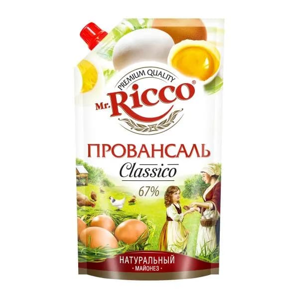 Майонез Провансаль Mr. Ricco 67% 340г