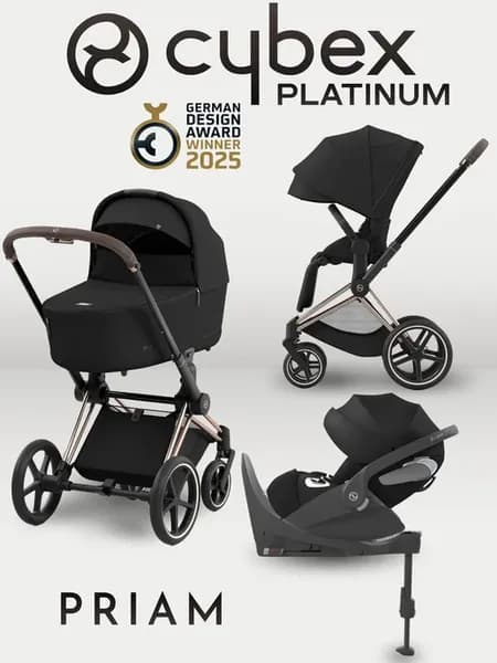 Priam IV 4 в 1 Rosegold цвет Sepia Black