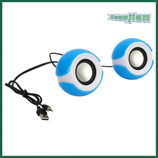 USB колонки с чистым звуком, легкие и портативные, для дома и офиса