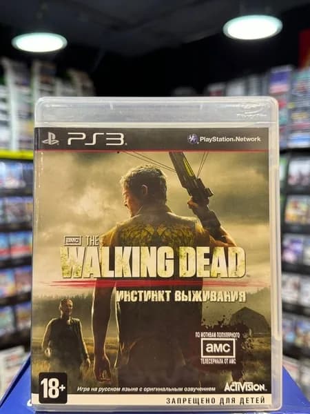Игра The Walking Dead Инстинкт выживания PS3 (Box)