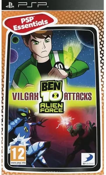Игра Ben 10 Alien Force: Vilgax Attacks (PlayStation Portable (PSP), Английская версия)