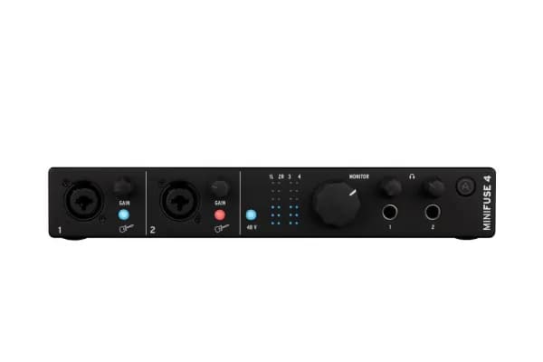 Внешняя звуковая карта с USB Arturia MiniFuse 4 Black