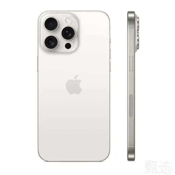 Муляж iPhone 15 Pro White Titanium / Макет-копия смартфона Айфон 15 Про белый титан / Образец для витрины iPhone 15 Pro белый титан