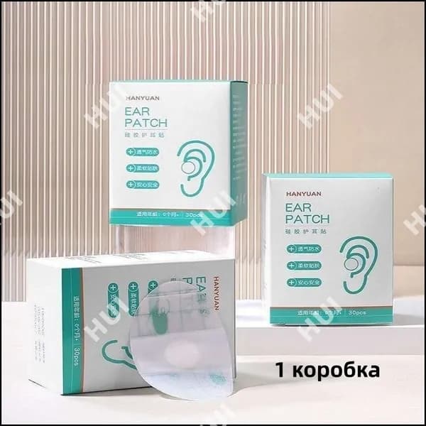 Наклейки на уши для купания в ванной