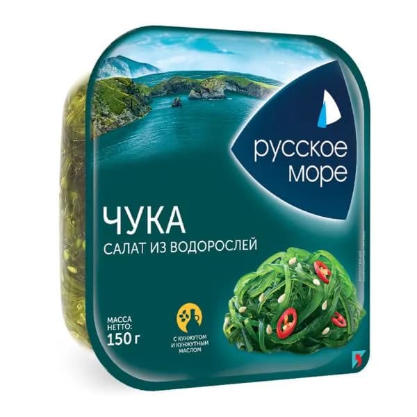 Салат Русское море из морских водорослей 150г