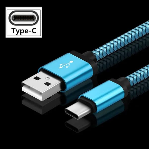 Кабель быстрой зарядки смартфона. USB TYPE A- USB TYPE-C.
