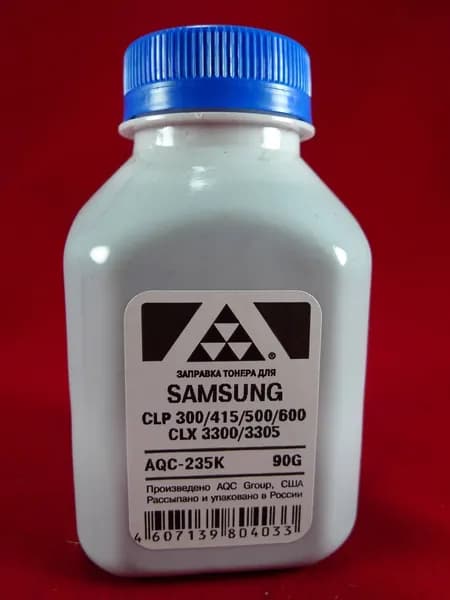 Тонер AQC-235K для HP Color Laser 150a, Samsung CLP-300 (AQC-США) 45 г черный