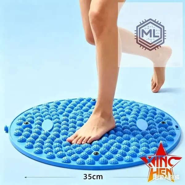 Массажный ортопедический коврик для ног Размер 35*35 см