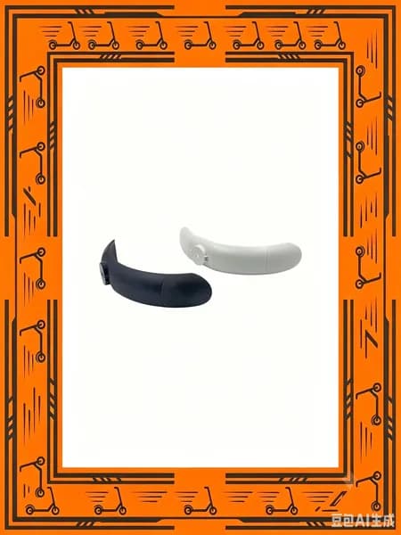 AAD0470114002 Защитный бампер M365 PRO для скутера, ABS, размер L:30x5.5x10, черно-белый, 1 шт.