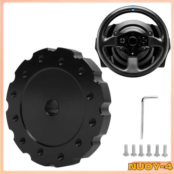 Адаптер для руля, алюминиевый, черный, для Thrustmaster T300 T500, для авто и модификаций