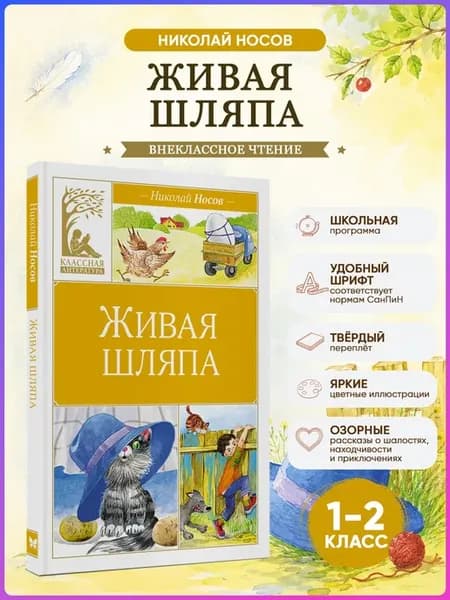 Живая шляпа. Носов Н. Внеклассное чтение