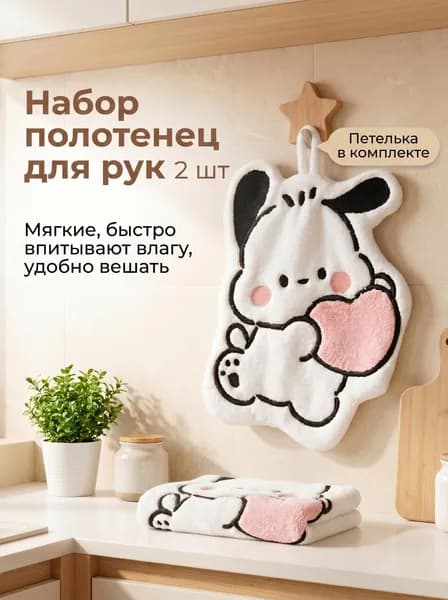 Полотенце кухонное, 13.5x18, 1шт