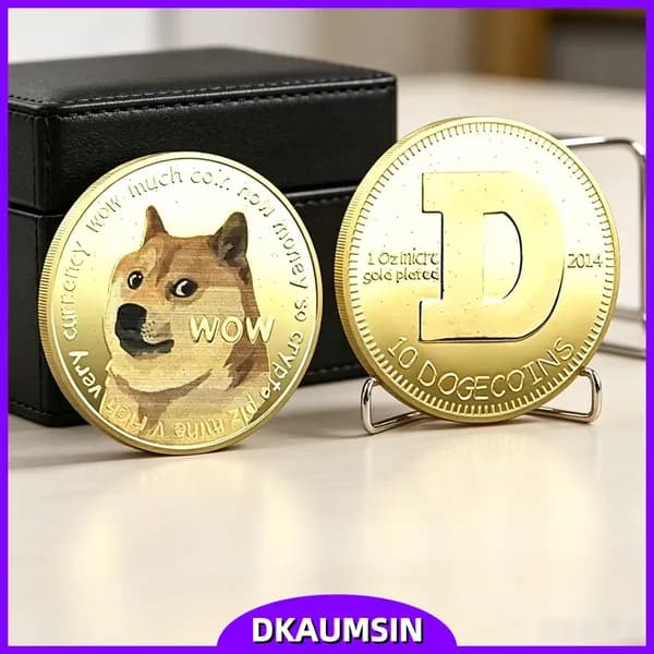 сувенирная монета DOGECOIN