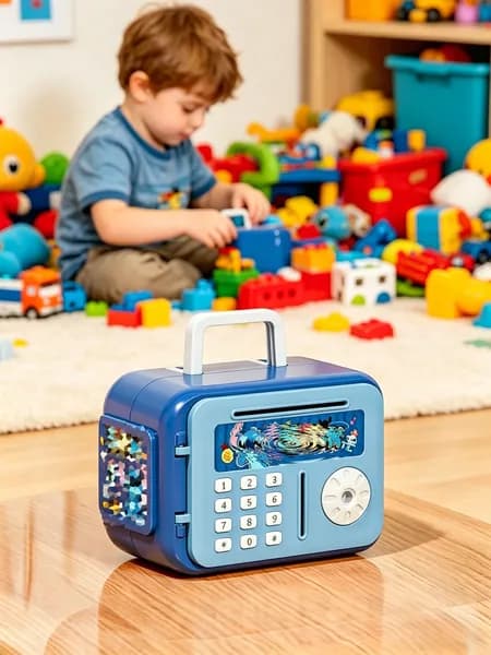 Копилка для денег, 8.8х12.3 см, 1 шт