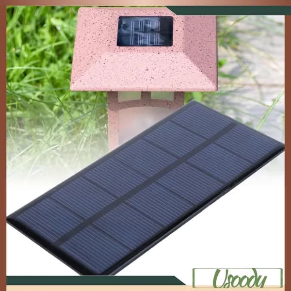 Солнечная панель 1W 3V, многофункциональная и экономичная, для экологически чистого заряда