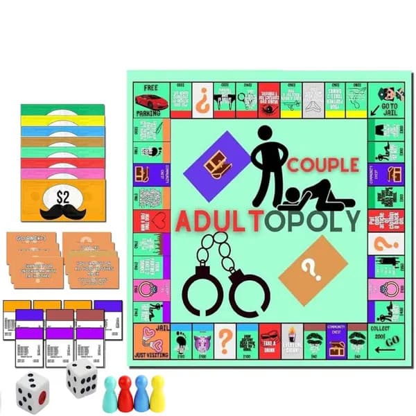 Настольная игра Opoly для пар и взрослых идеи для свиданий и вечеринок