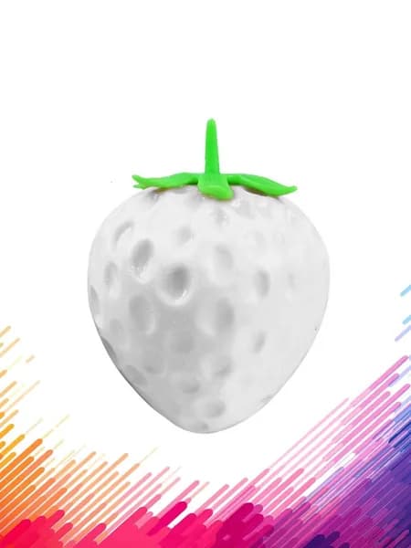 Силиконовая игрушка-тянучка Клубника