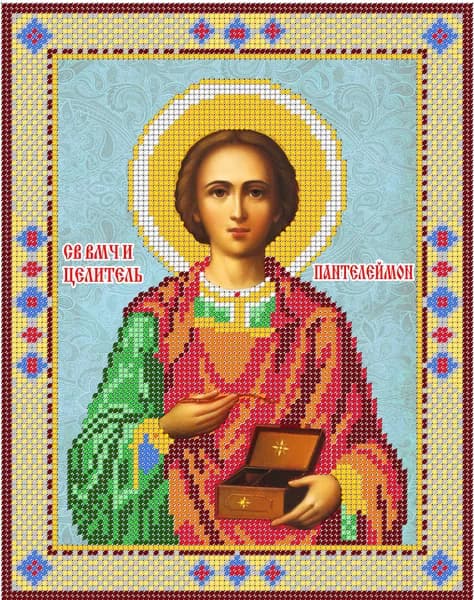 Основа для вышивки "Великомученик и целитель Пантейлемон"