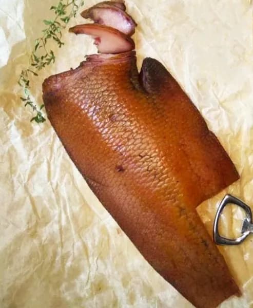 Хвост бобра копченый в вакуумной упаковке. 1200г.