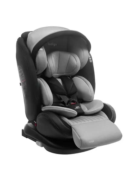 Автокресло INDIGO MAX-X ISOFIX серый