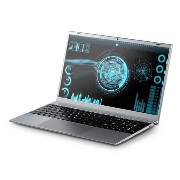 Azerty AZ-1507-512 Ноутбук 15.6", Intel Celeron J4125, RAM 8 ГБ, SSD 512 ГБ, Intel HD Graphics 600, Windows Pro, серебристый, Русская раскладка